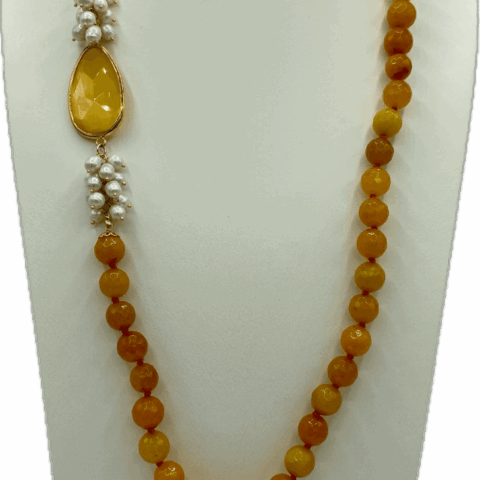 Collana in agata
