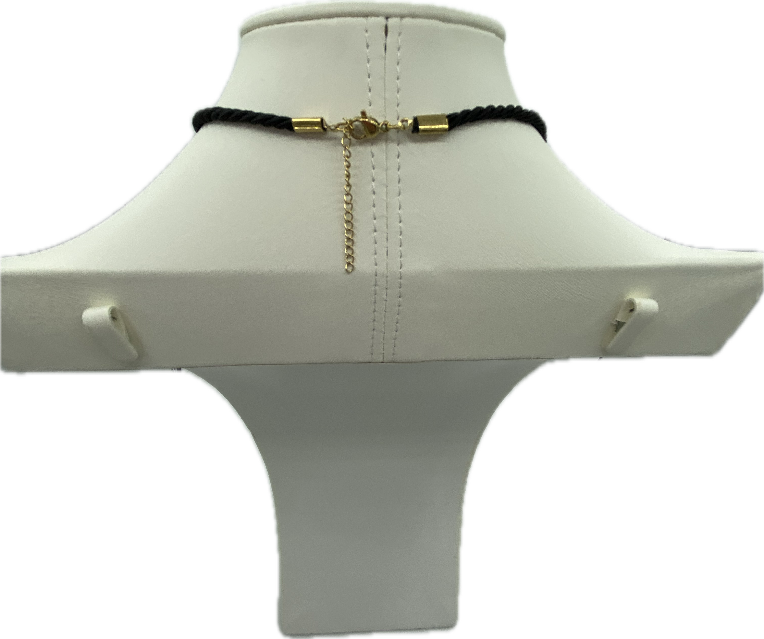 Ciondolo Limone in Ceramica Dipinto a Mano con Lustro in Oro