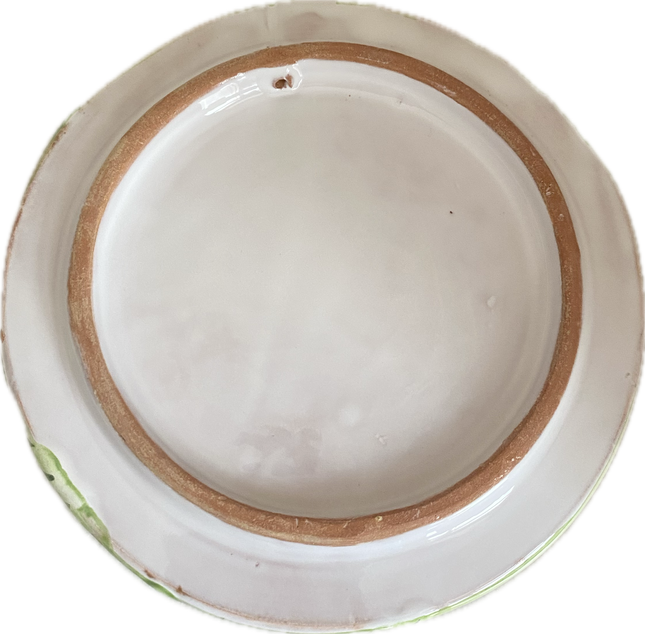 Sotto pentola in Ceramica Dipinto a Mano