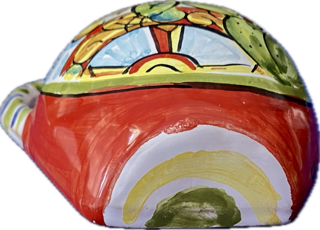 Mezze Anfore da parete, in Ceramica Dipinta a Mano – Tradizione Siciliana per la Tua Casa