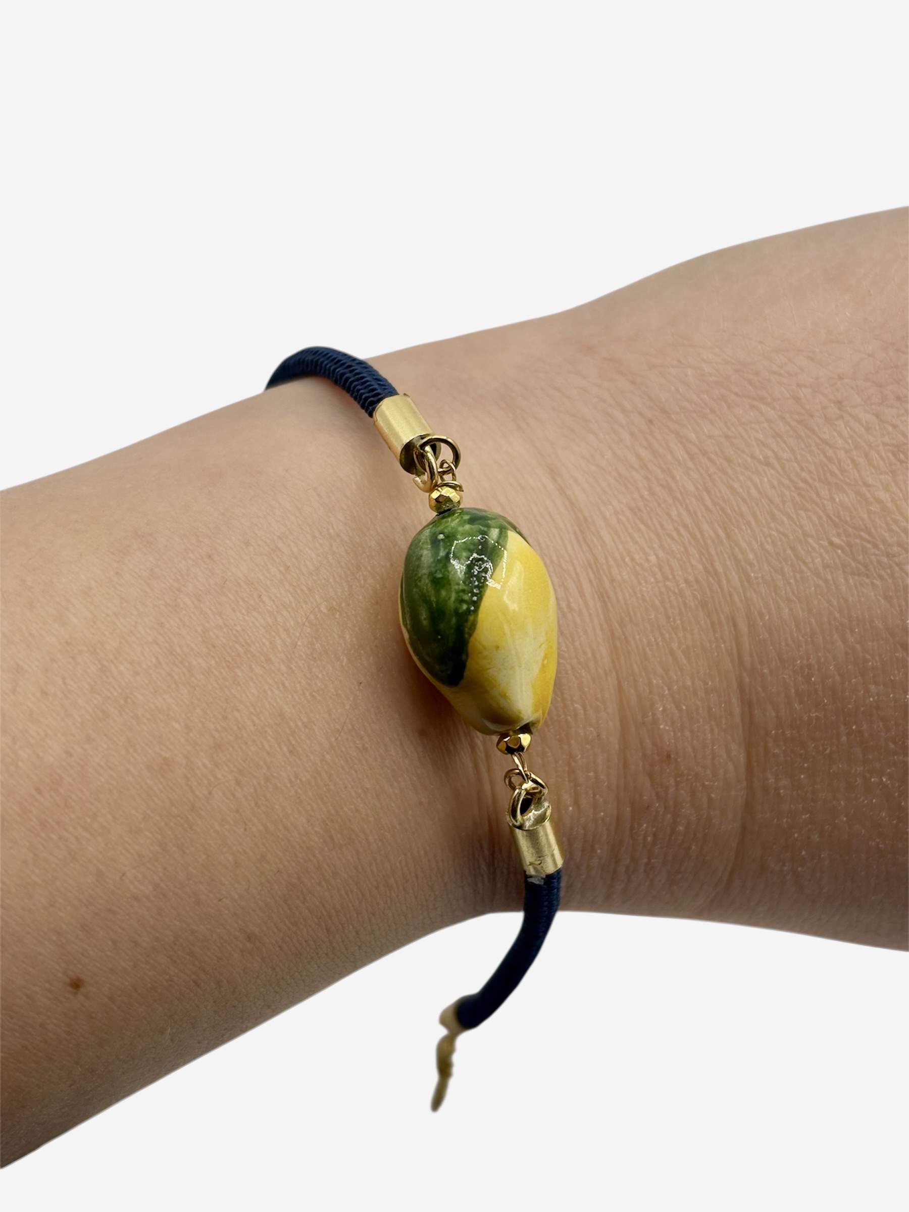 Bracciale Unisex con limone in Ceramica