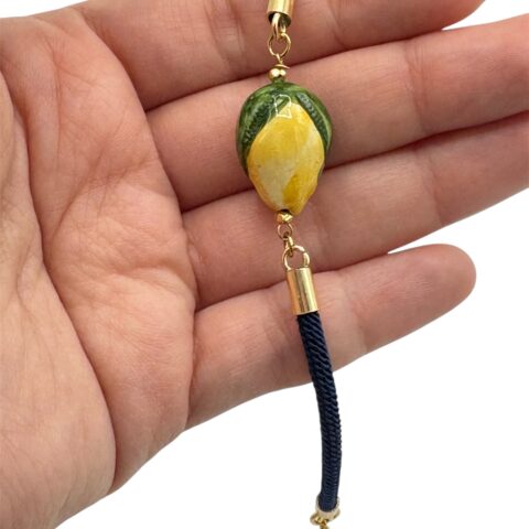Bracciale Unisex con limone in Ceramica