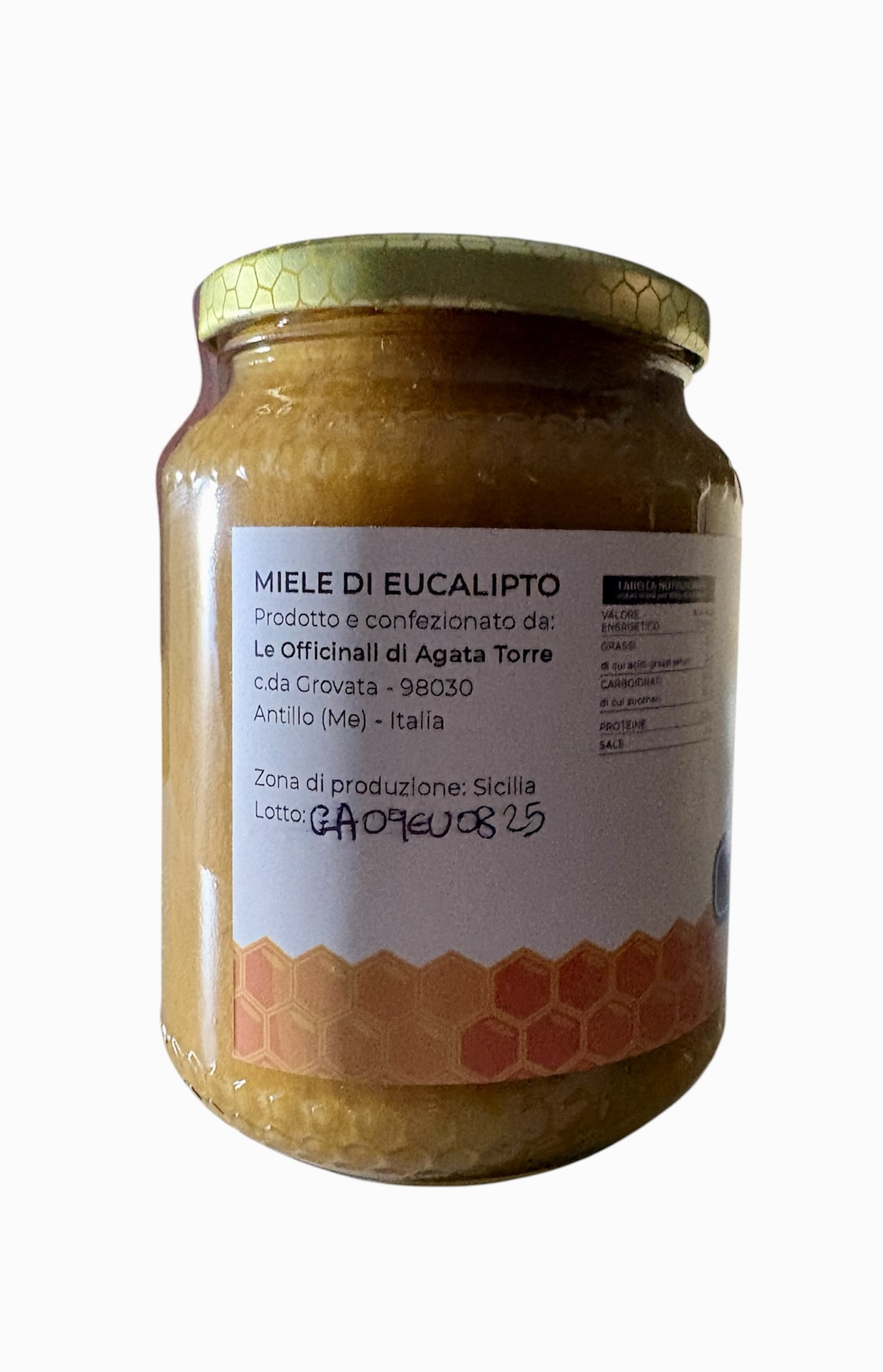 Miele di Eucalipto Siciliano Artigianale – 1 kg